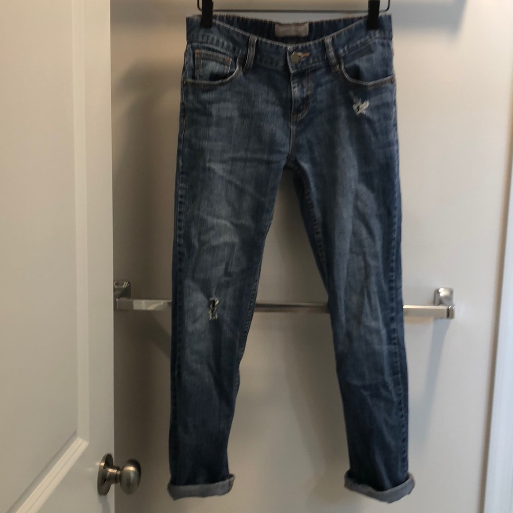 Banana Republic Distressed Boyfriend Jeans